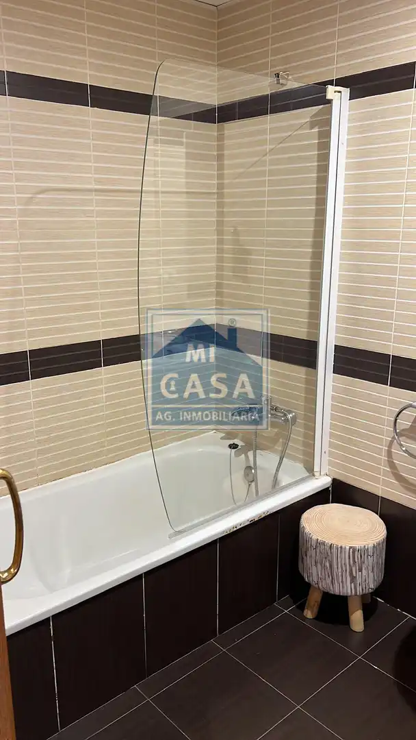 Baño de Apartamento de alquiler en Mérida con Aire acondicionado, Calefacción y Terraza