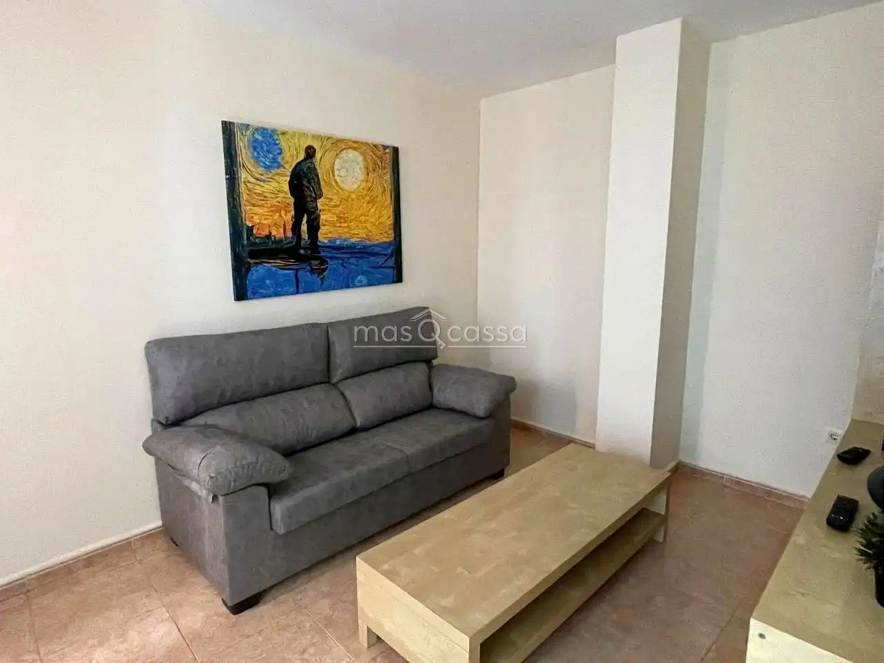 Sala de estar de Piso de alquiler en La Línea de la Concepción con Amueblado