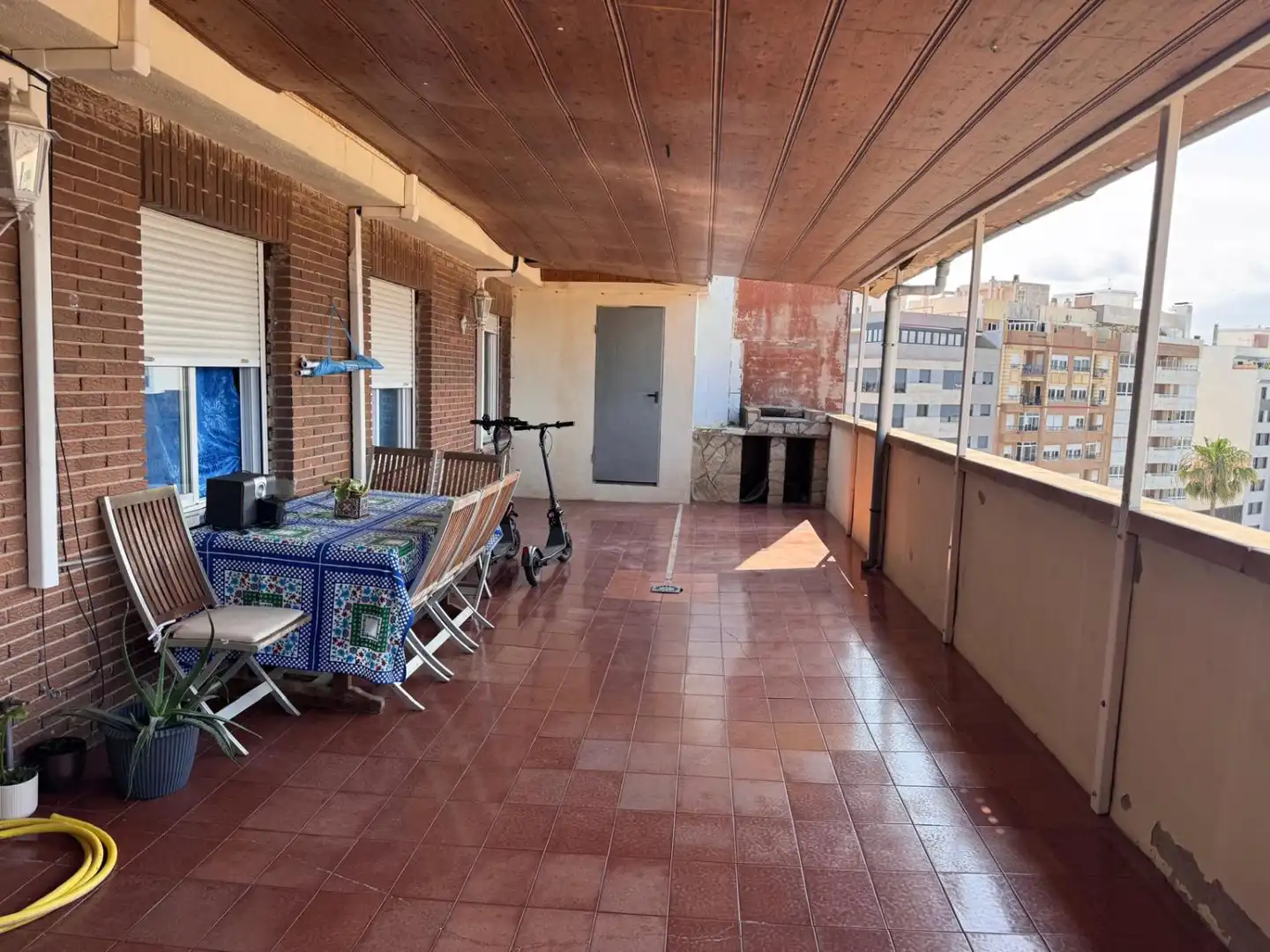 Terrassa de Àtic en venda en Burriana / Borriana amb Terrassa, Traster i Moblat