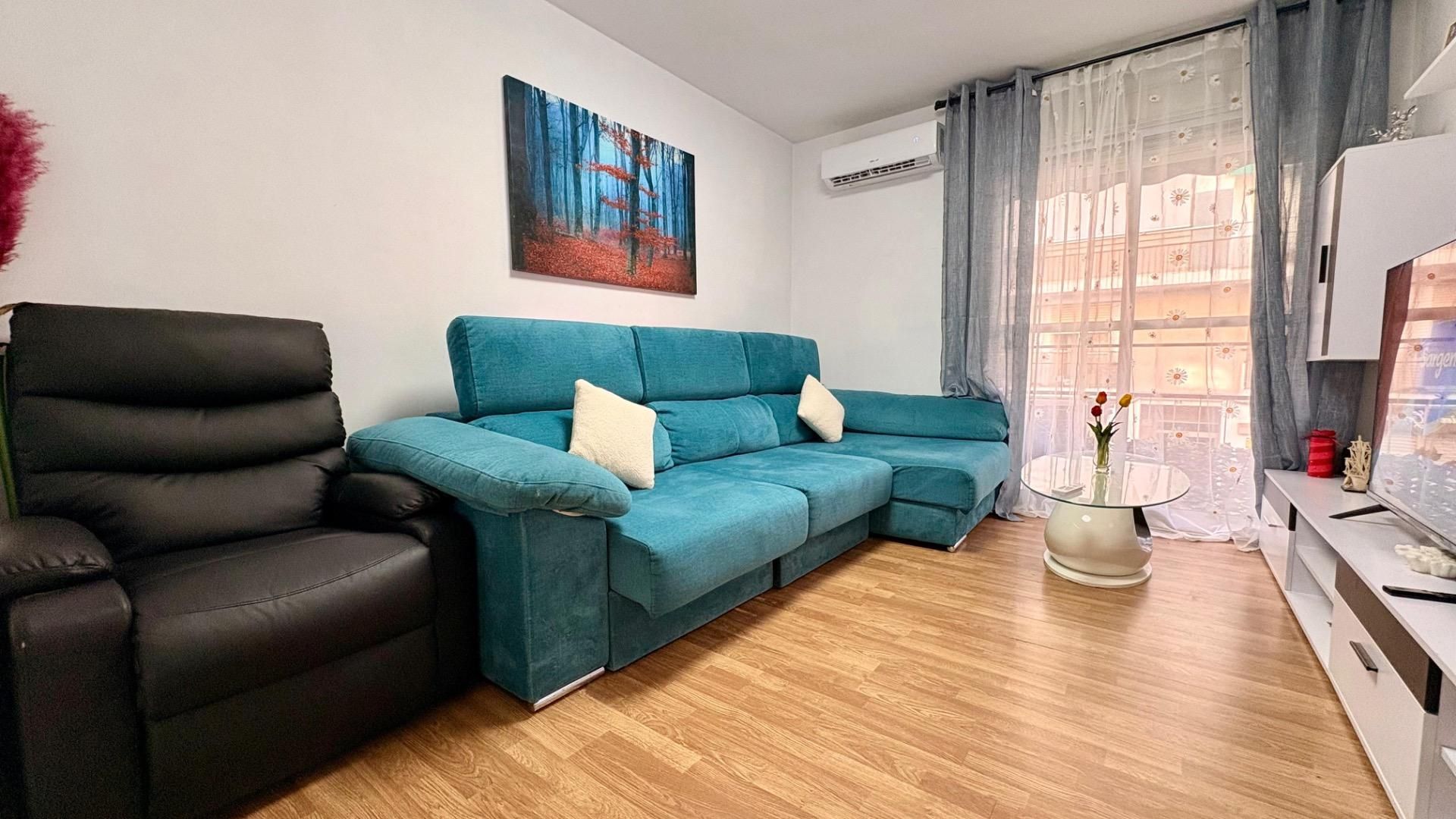 Sala d'estar de Planta baixa en venda en Elche / Elx amb Aire condicionat i Parquet