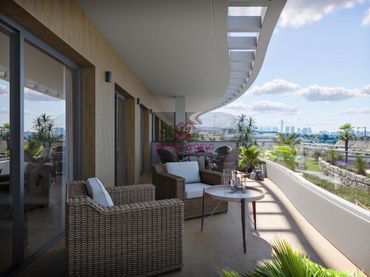 Apartamento con piscina en venta en Balcón de Finestrat - Terra Marina