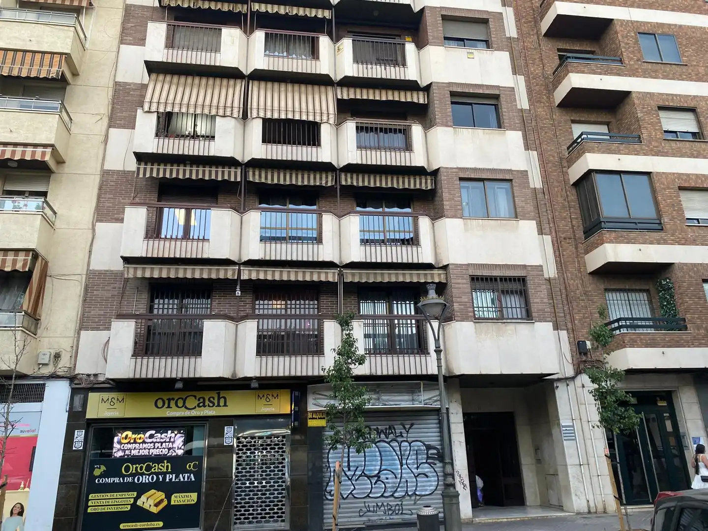 Exterior view of Flat for rent in Córdoba  with Air Conditioner, Heating and Furnished
