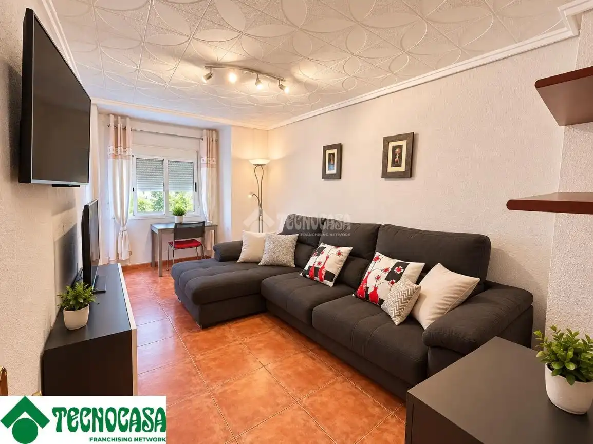 Sala de estar de Piso en venta en Valencia con Aire acondicionado, Calefacción y Balcón