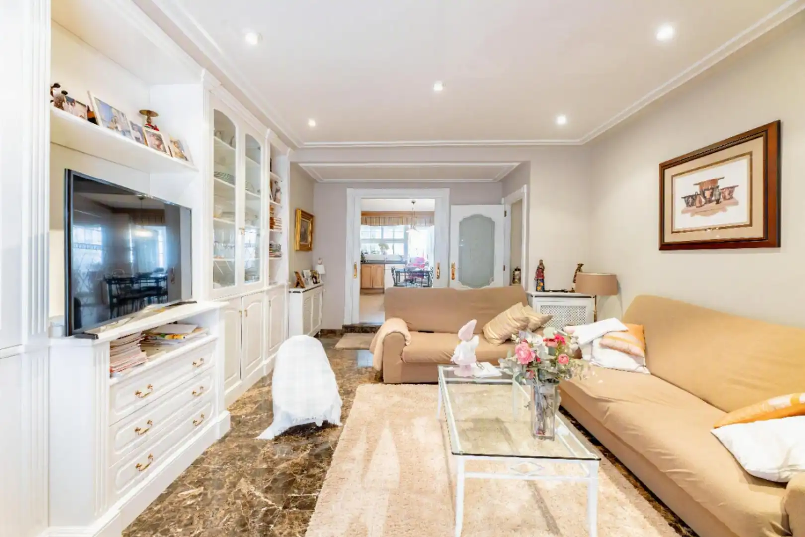 Wohnzimmer von Haus oder Chalet zum Verkauf in La Vall d'Uixó mit Klimaanlage, Heizung und Terrasse