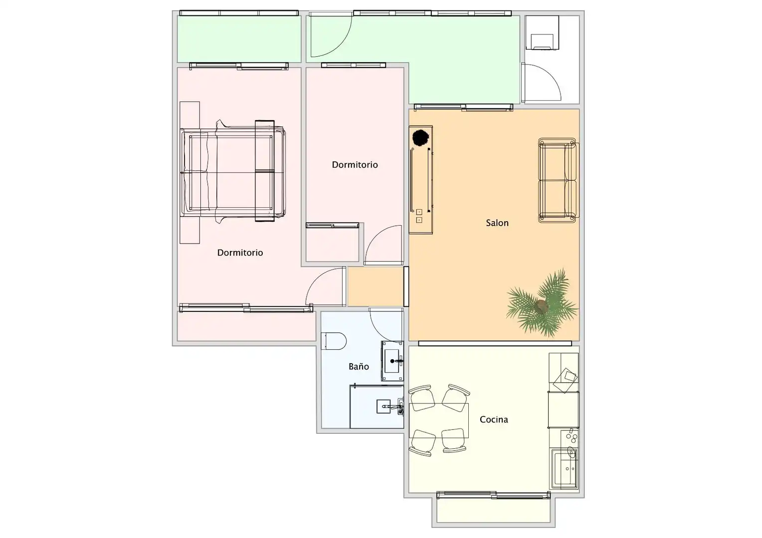 Apartments for sale in Arona  with Air Conditioner, Heating and Storage room