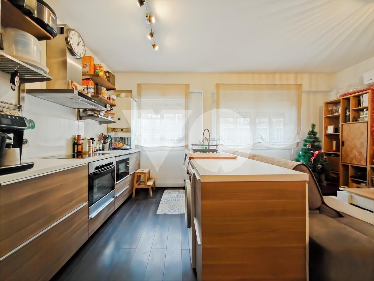 Kitchen of Planta baja for sale in  Madrid Capital  with Air Conditioner, Heating and Furnished