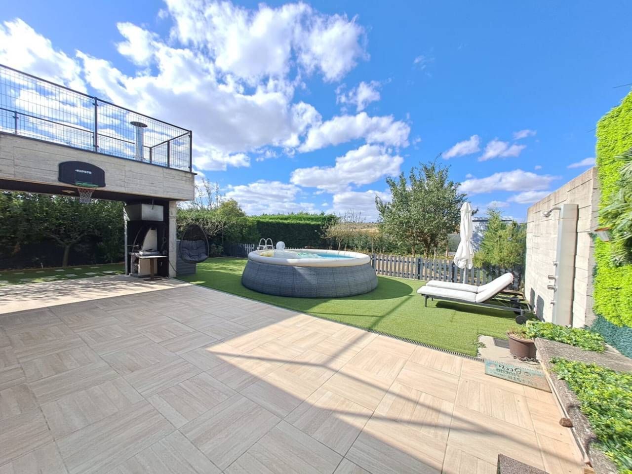 Terraza de Casa o chalet en venta en Ibeas de Juarros con Calefacción, Jardín privado y Parquet