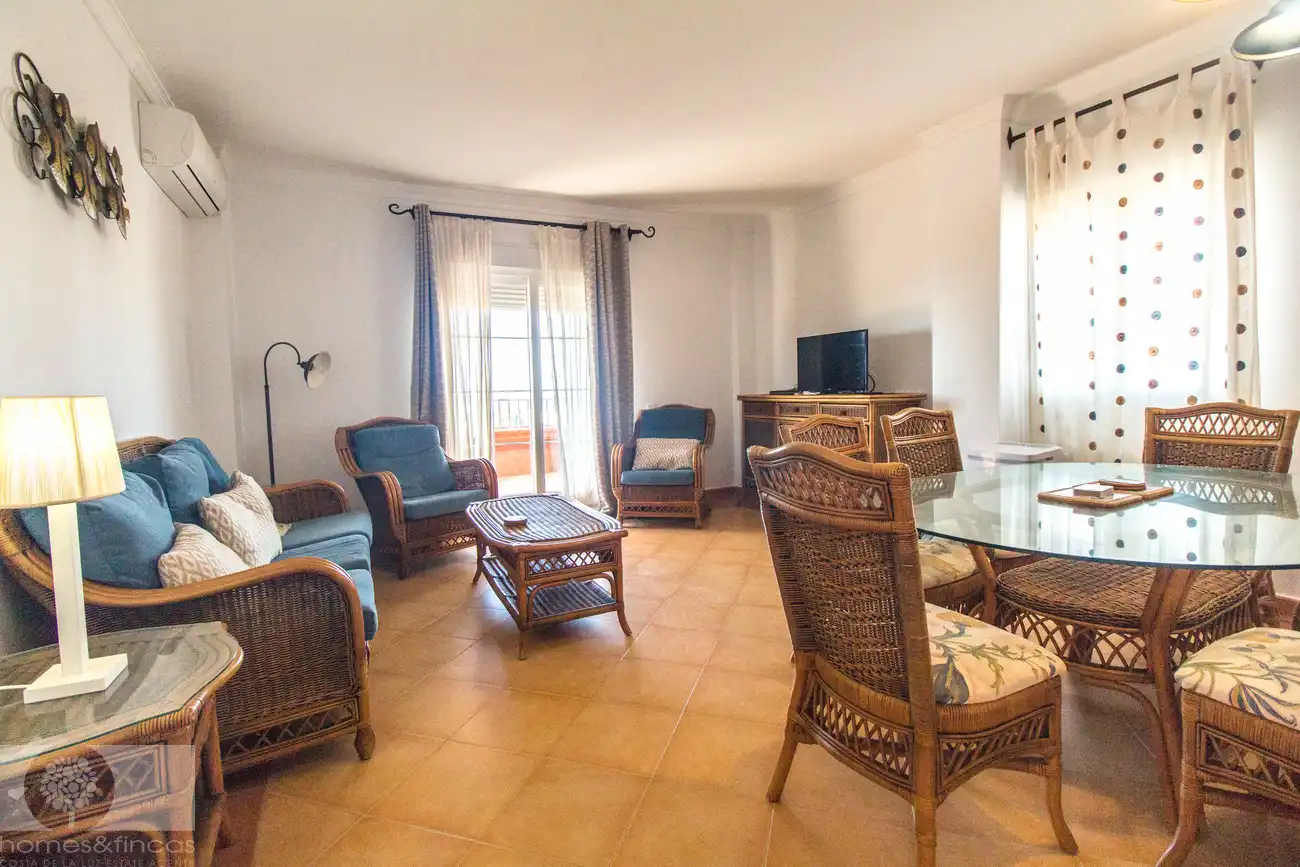 Sala d'estar de Àtic en venda en Ayamonte amb Aire condicionat, Terrassa i Traster