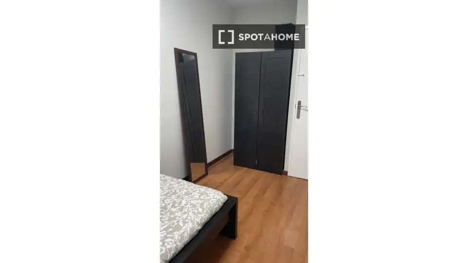 Habitación de Piso para compartir en Barcelona con Aire acondicionado, Calefacción y Amueblado