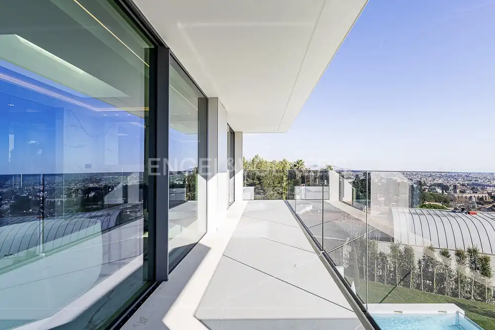 Terraza de Casa o chalet en venta en Barcelona con Aire acondicionado, Calefacción y Jardín privado