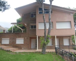 Exterior view of House or chalet to rent in Castelldefels  with Heating, Private garden and Parquet flooring