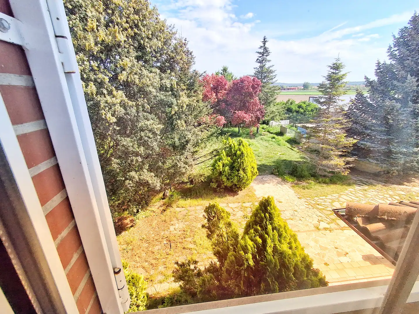 Balcony of Houses for sale in Vadocondes  with Heating, Private garden and Parquet flooring