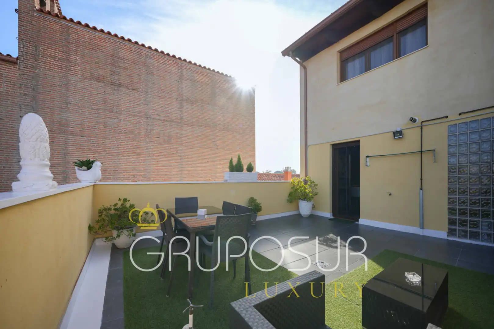 Terrace of Detached homes for sale in Viana de Cega  with Air Conditioner, Heating and Parquet flooring