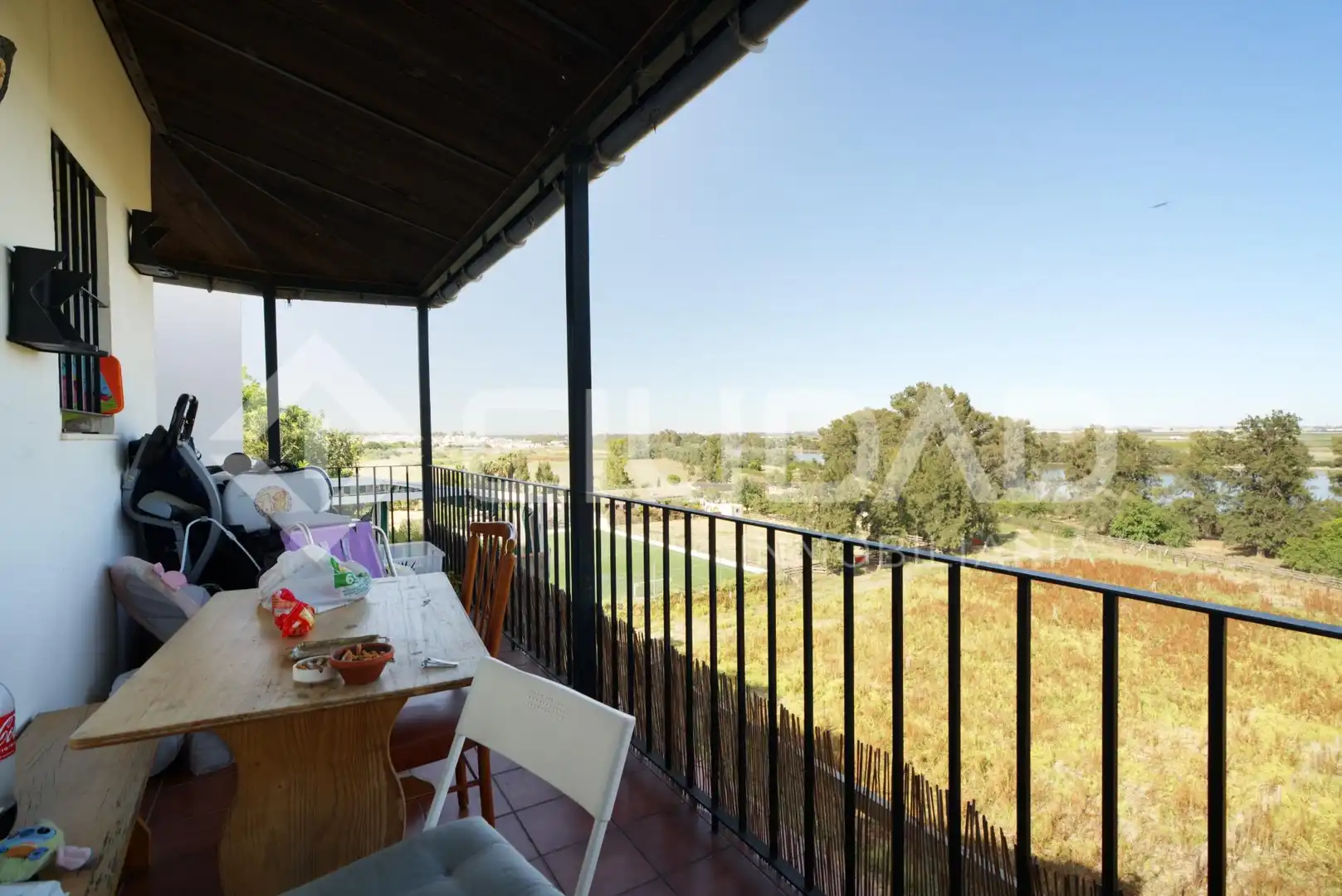Terrasse von Haus oder Chalet zum Verkauf in La Puebla del Río mit Terrasse und Balkon