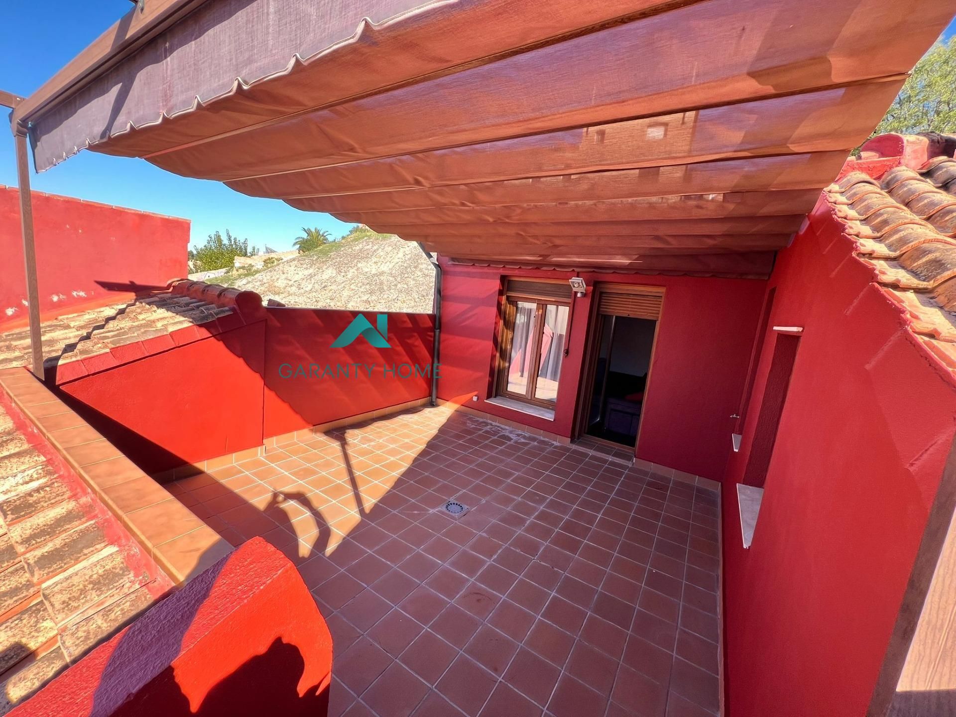 Terrace of Flat to rent in  Toledo Capital  with Air Conditioner, Heating and Terrace