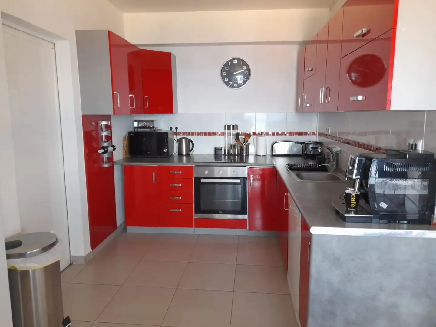 Cocina de Dúplex en venta en San Juan de la Rambla con Terraza y Amueblado