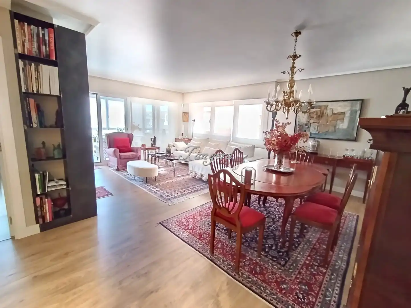 Sala d'estar de Pis en venda en Getxo  amb Calefacció, Parquet i Terrassa