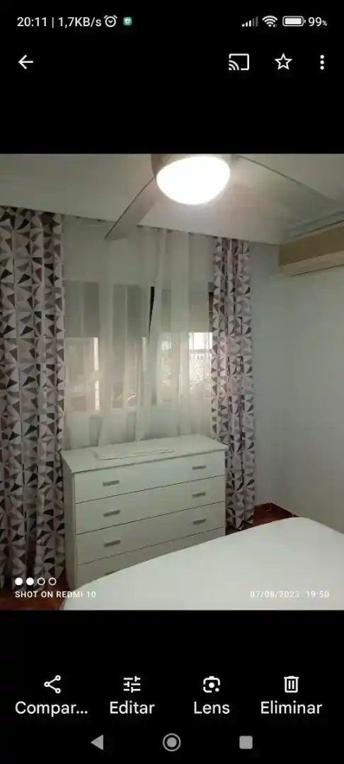 Habitación de Piso de alquiler en Sevilla con Aire acondicionado, Amueblado y Horno