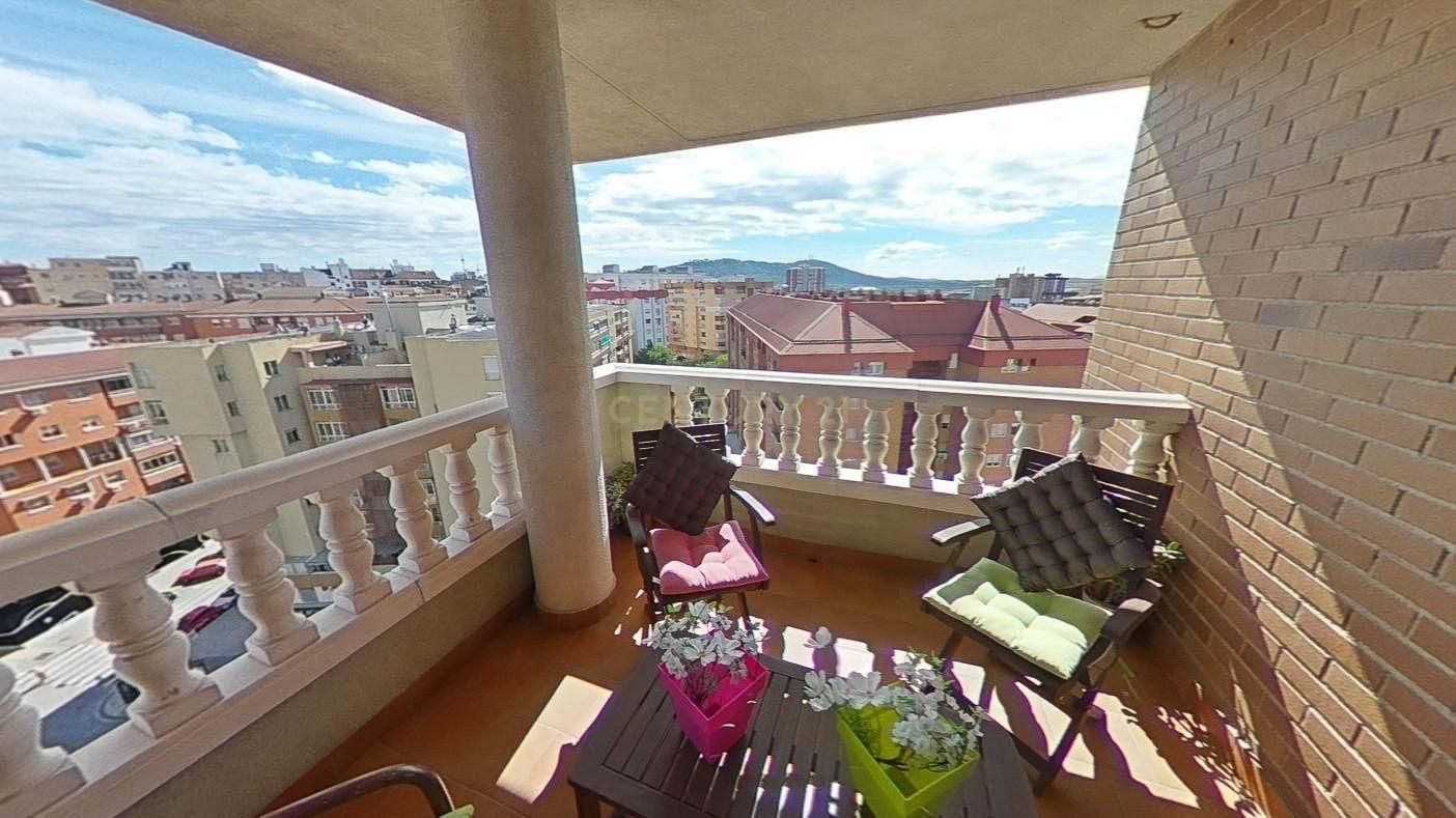 Terrace of Duplex for sale in Cáceres Capital  with Air Conditioner and Storage room