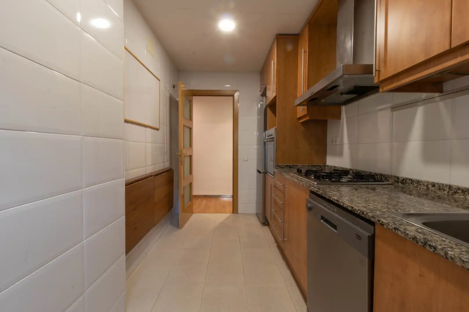 Cocina de Piso en venta en Sant Cebrià de Vallalta con Calefacción, Parquet y Terraza
