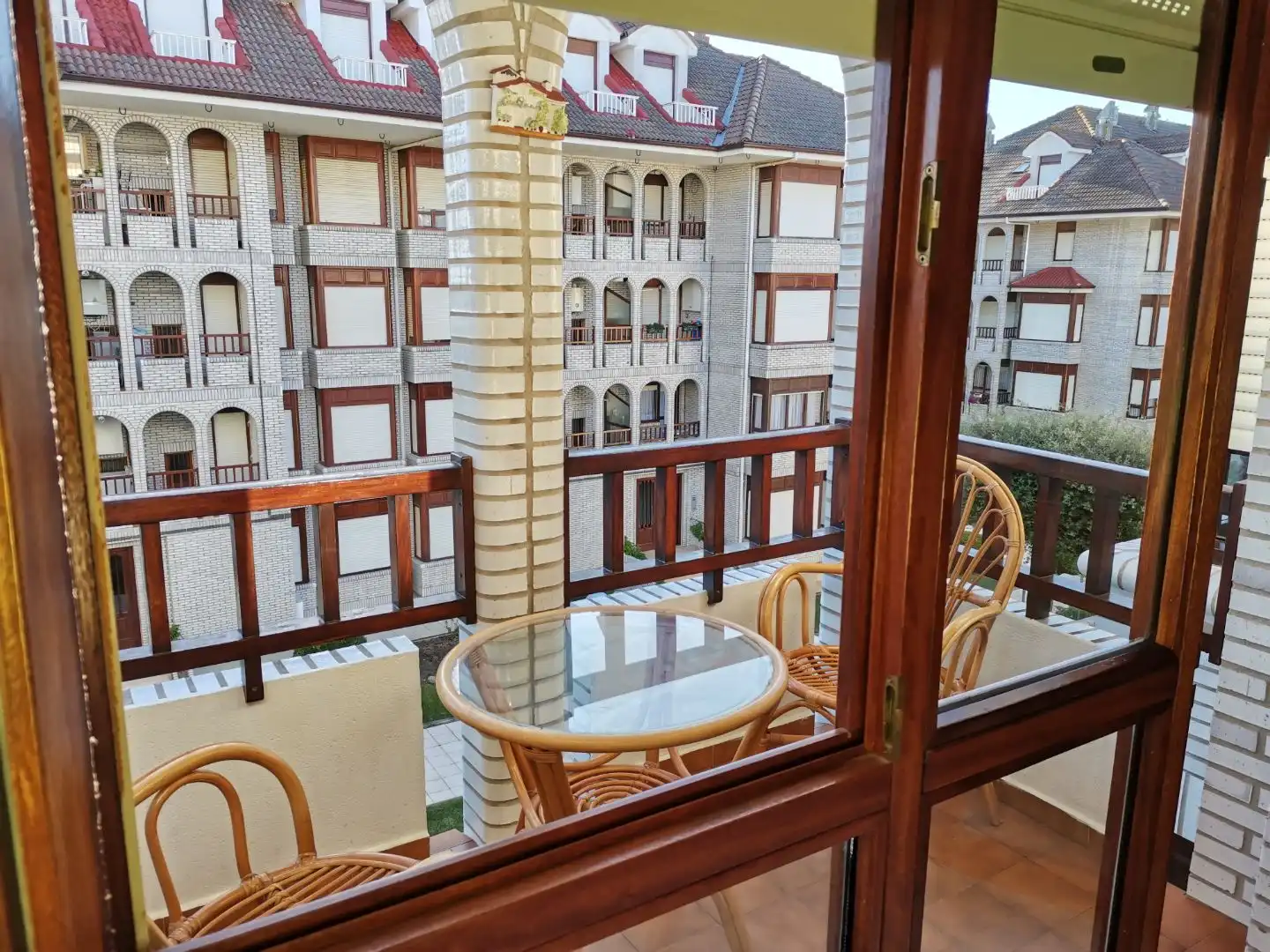 Terrasse von Wohnung zur Miete in Noja mit Heizung, Privatgarten und Terrasse