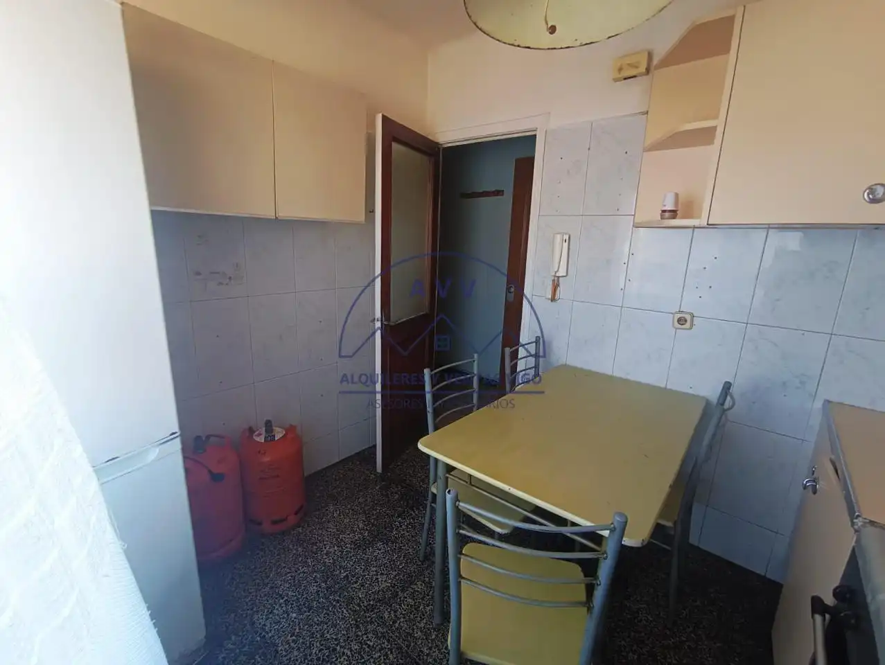Kitchen of Flat for sale in Vigo   with Parquet flooring and Furnished