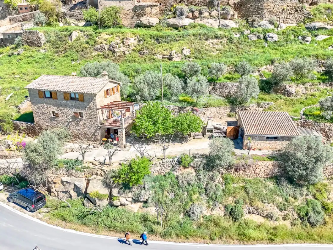 Vista exterior de Finca rústica en venda en Vilanova de l'Aguda