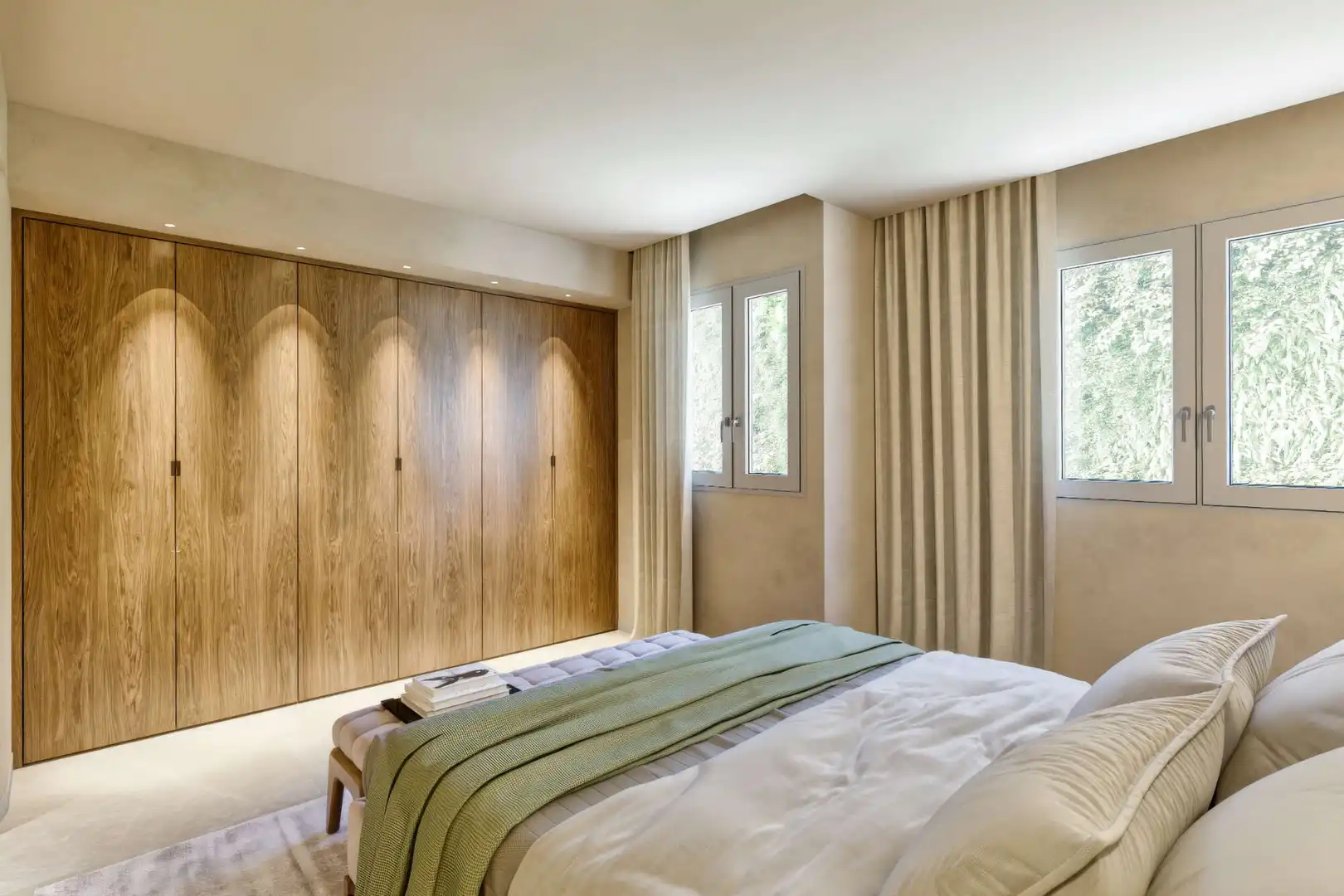 Dormitori de Apartament en venda en  Palma de Mallorca amb Aire condicionat, Calefacció i Terrassa