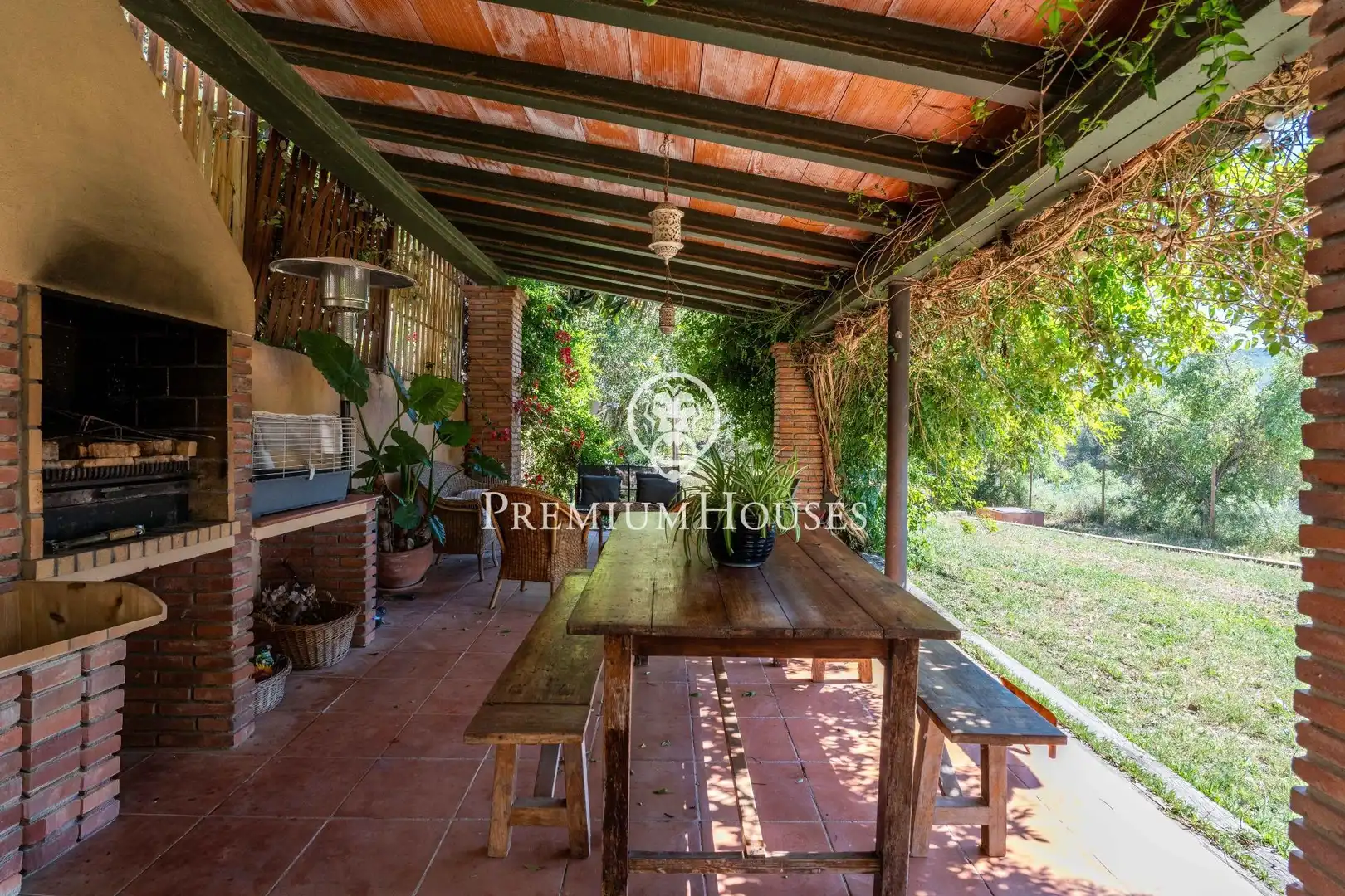 Terrassa de Finca rústica en venda en Sant Pere de Ribes amb Calefacció i Jardí privat