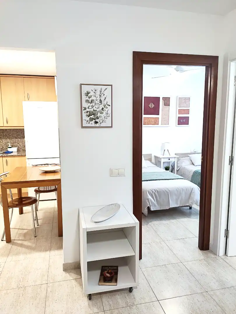 Habitación de Piso de alquiler en Terrassa con Amueblado, Horno y Lavadora