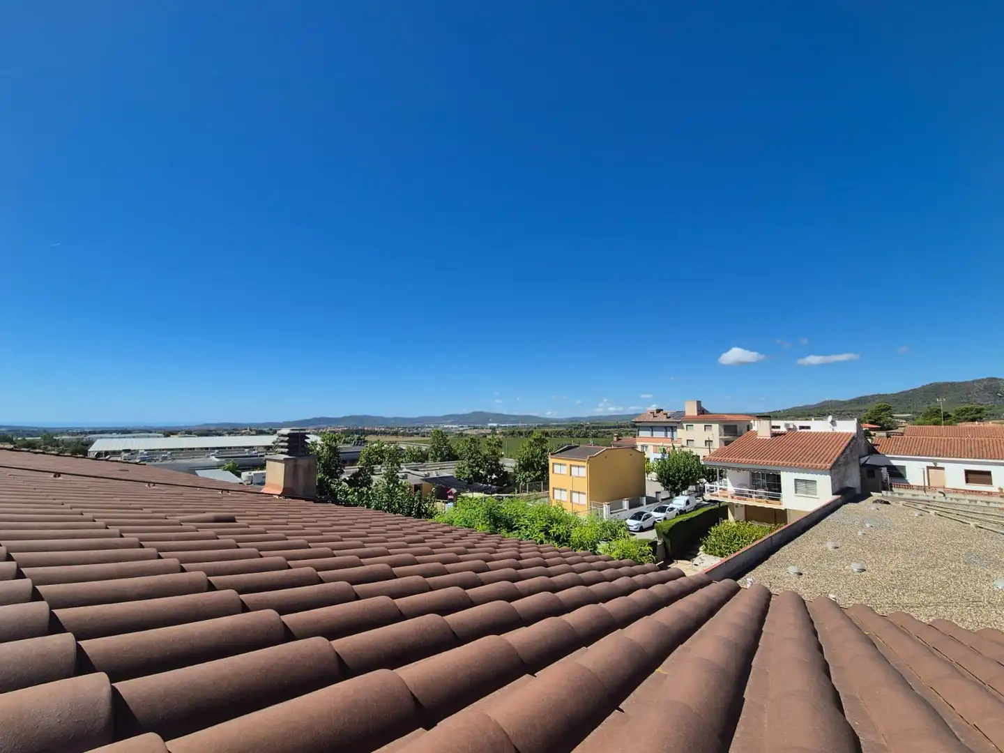 Außenansicht von Wohnung zum Verkauf in Sant Jaume dels Domenys mit Heizung, Schwimmbad und Balkon