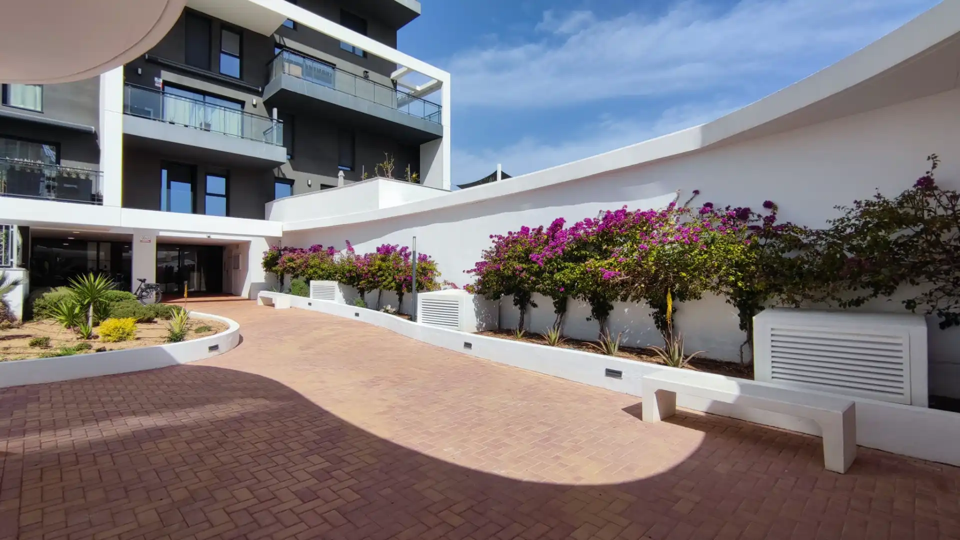 Terrassa de Apartament en venda en Calpe / Calp amb Aire condicionat, Calefacció i Traster