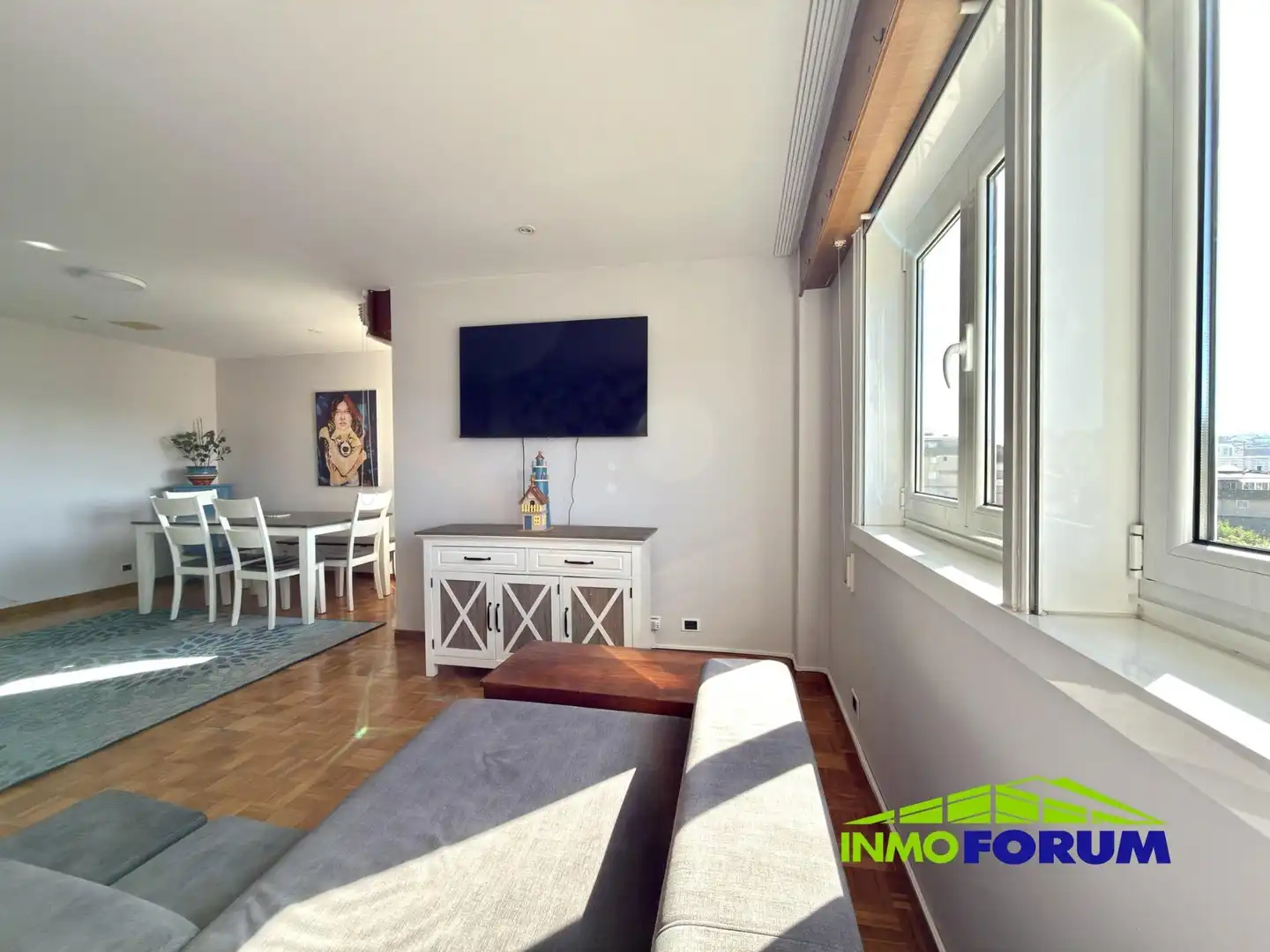 Wohnzimmer von Wohnung zum Verkauf in A Coruña Capital  mit Heizung, Abstellraum und Möbliert