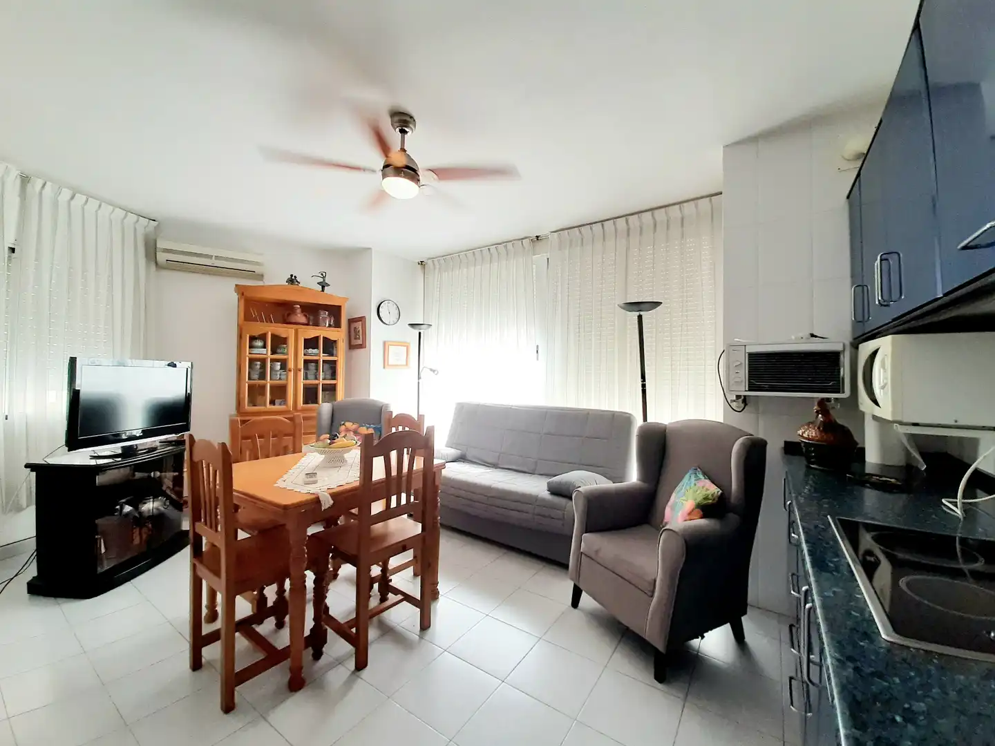 Sala de estar de Casa adosada en venta en Archena con Aire acondicionado, Calefacción y Terraza