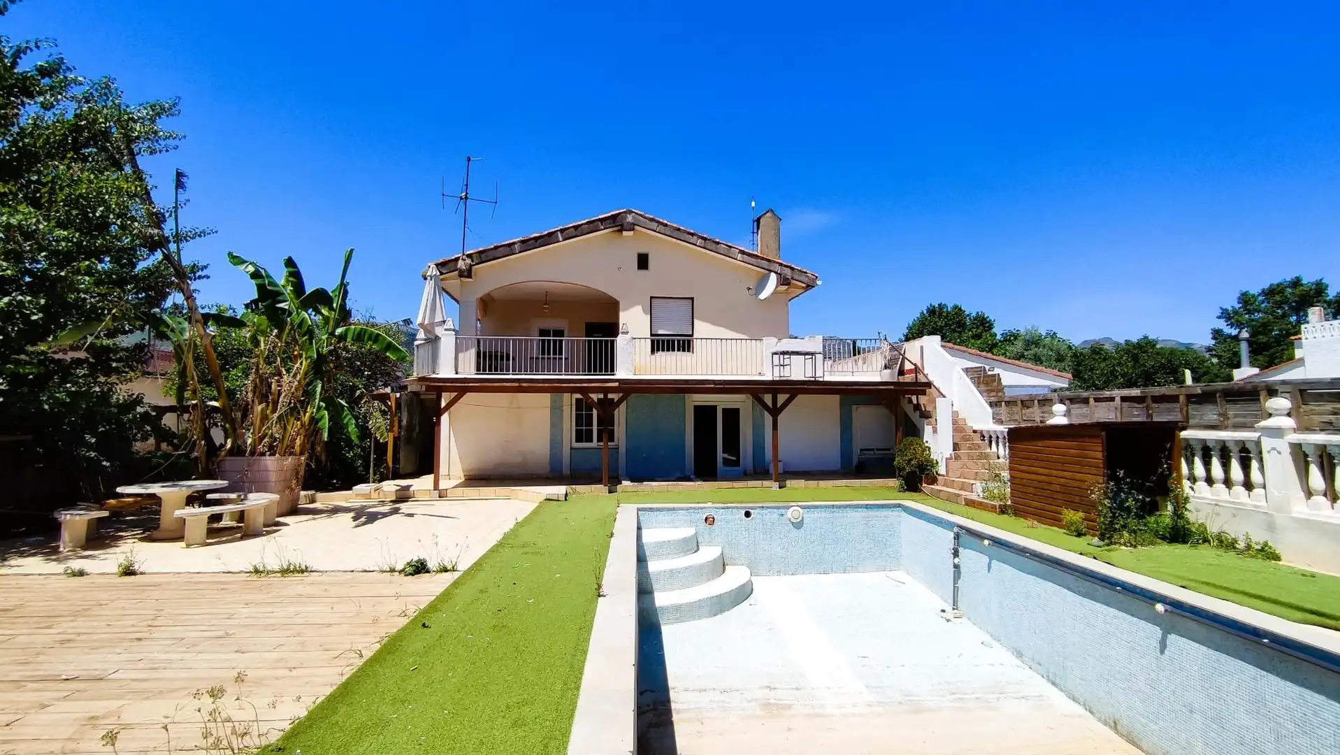 Vista exterior de Casa o chalet en venta en Palma de Gandia con Terraza