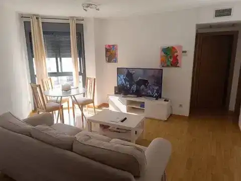 Living room of Flat for share in Navalcarnero  with Air Conditioner, Storage room and Swimming Pool
