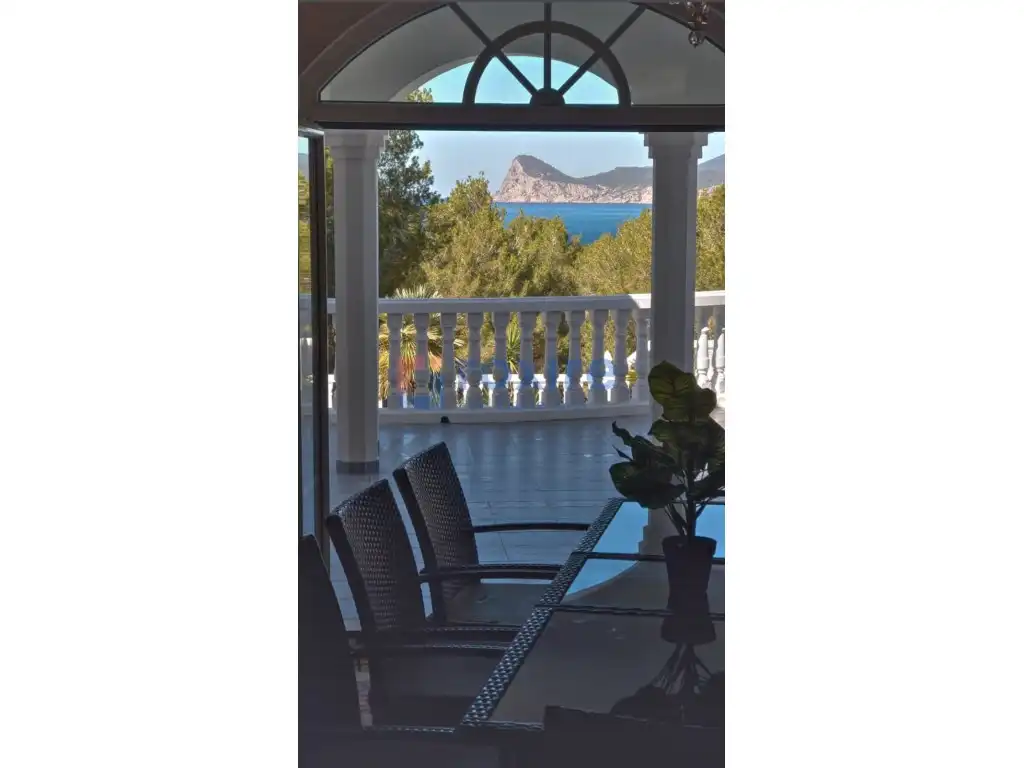 Terrace of Houses for rent in Sant Josep de sa Talaia  with Air Conditioner, Private garden and Terrace