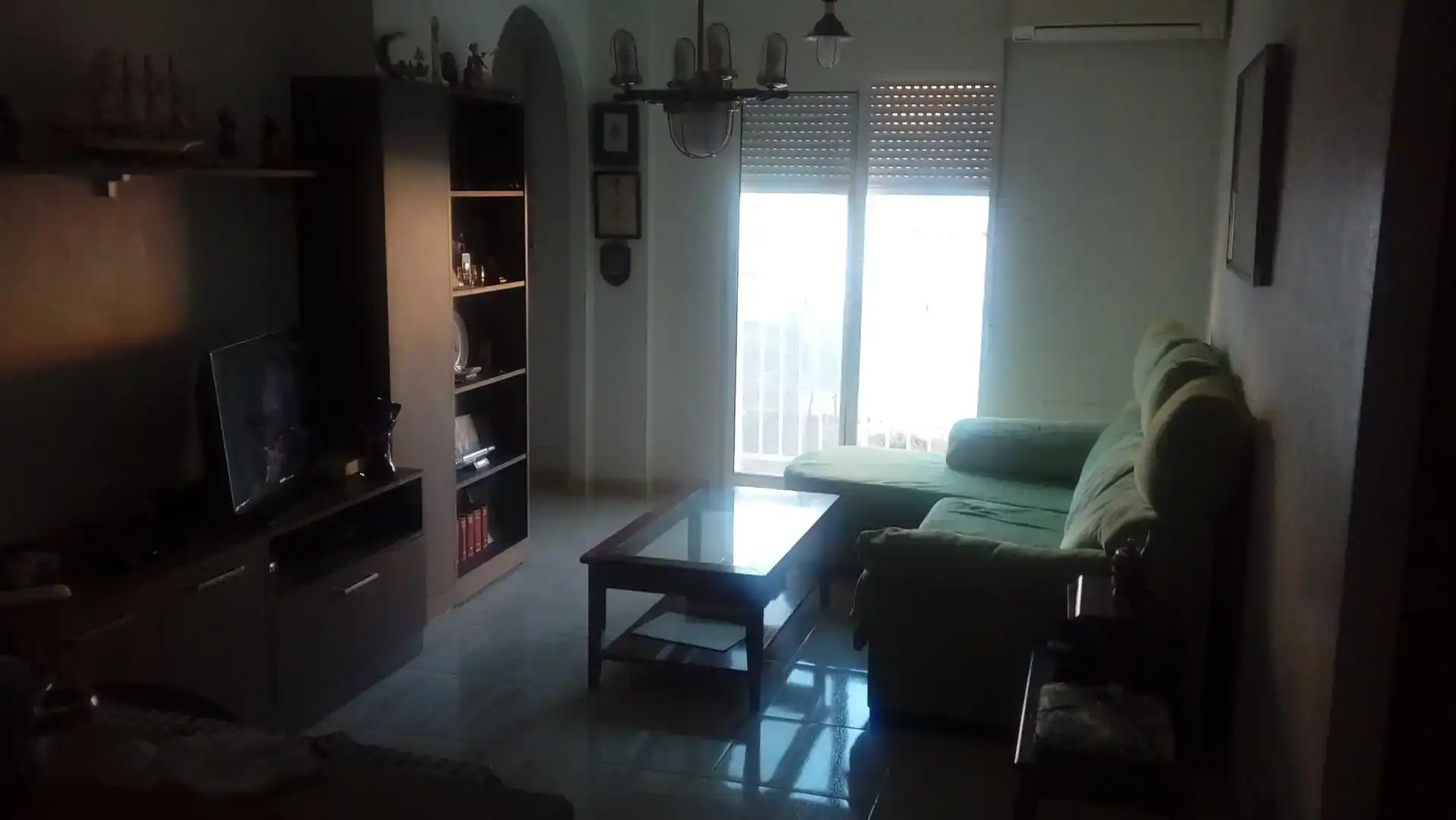 Sala de estar de Casa adosada en venta en Mazarrón con Aire acondicionado