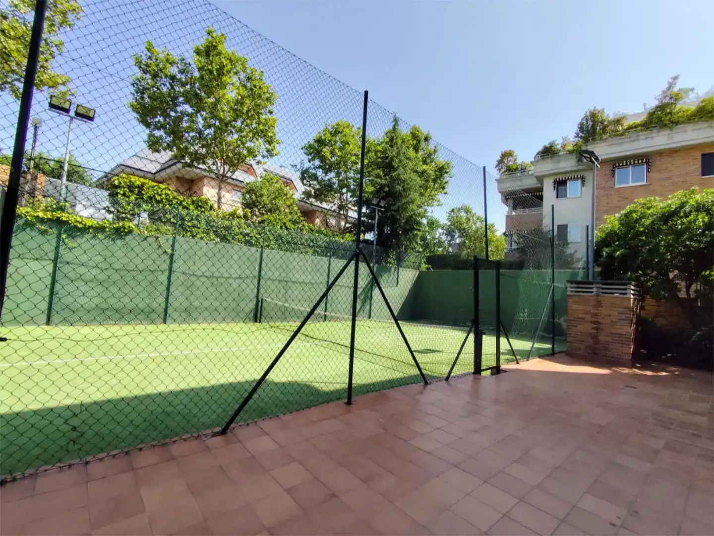 Jardí de Pis en venda en Las Rozas de Madrid amb Aire condicionat i Piscina