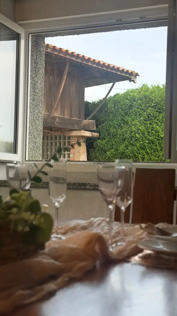 Terrassa de Casa o xalet en venda en Carreño amb Calefacció, Jardí privat i Terrassa