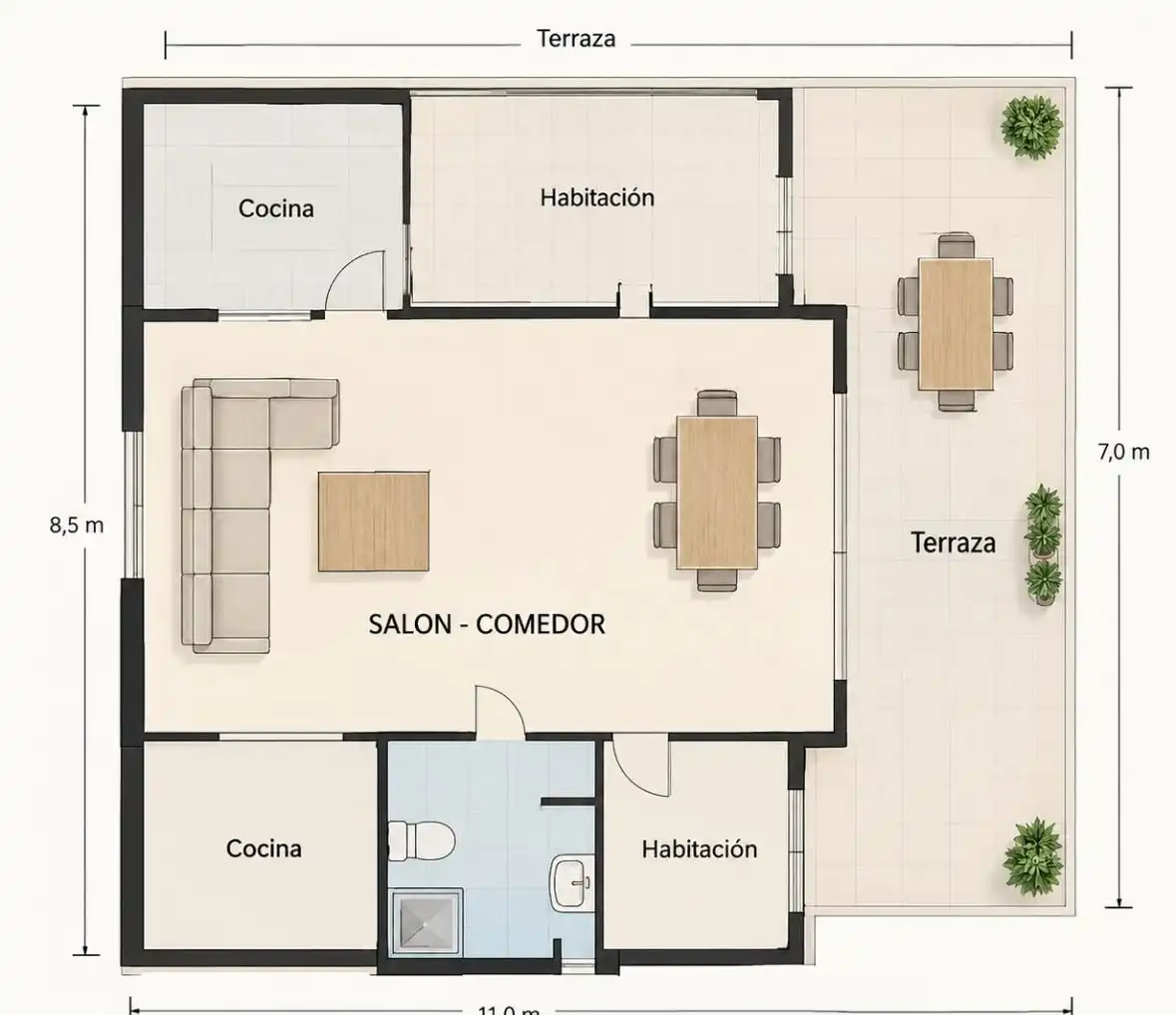 Appartement compact avec piscine à vendre à enric morera, imagen 28