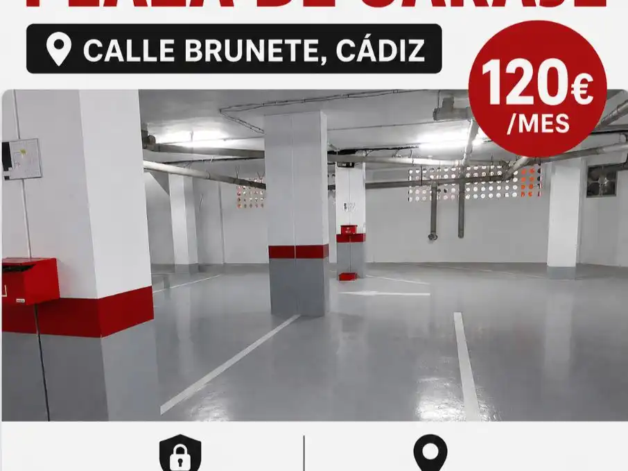 Parking de Garaje de alquiler en Cádiz