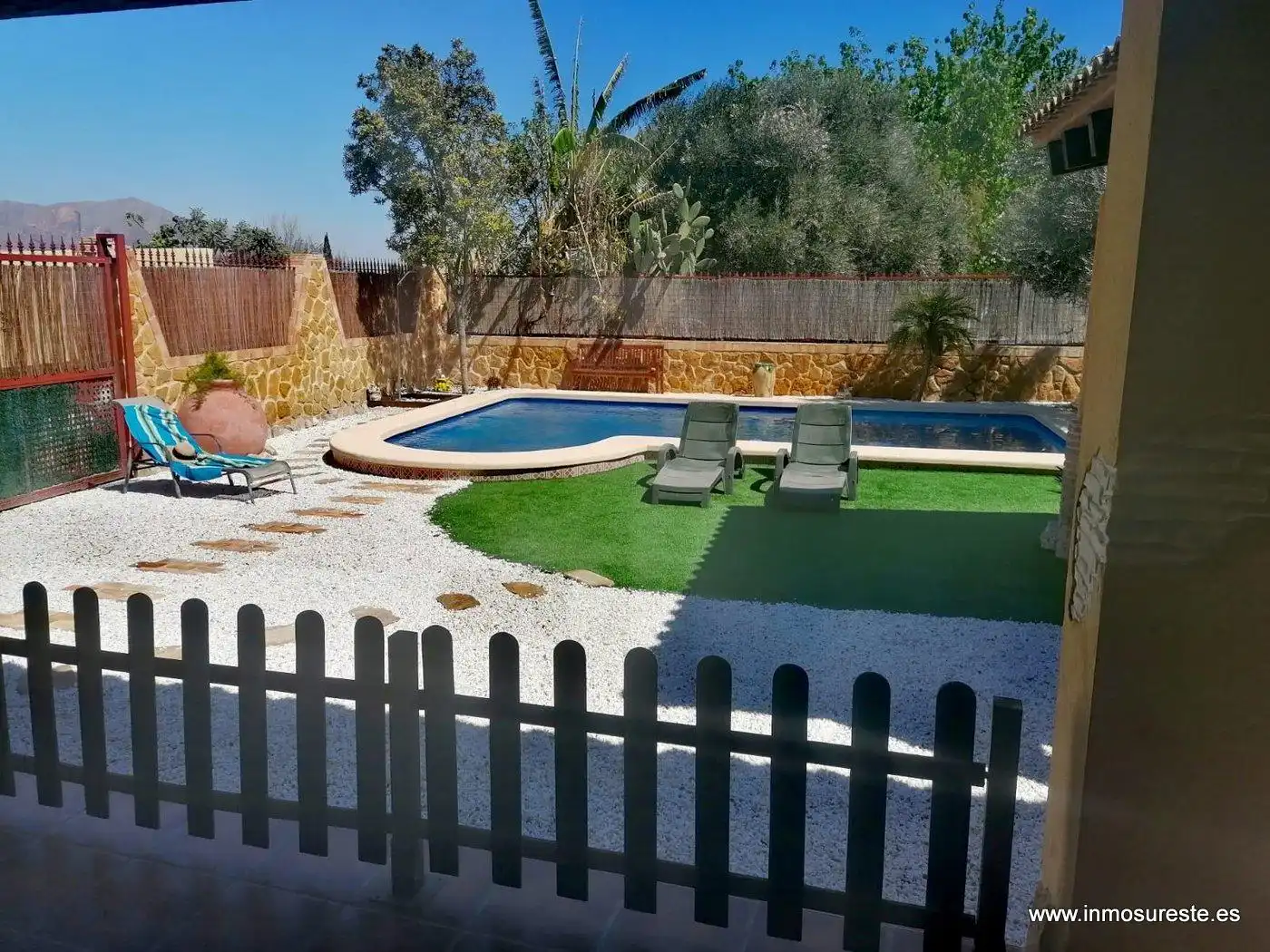 Schwimmbecken von Country house zum Verkauf in Orihuela mit Klimaanlage, Privatgarten und Schwimmbad