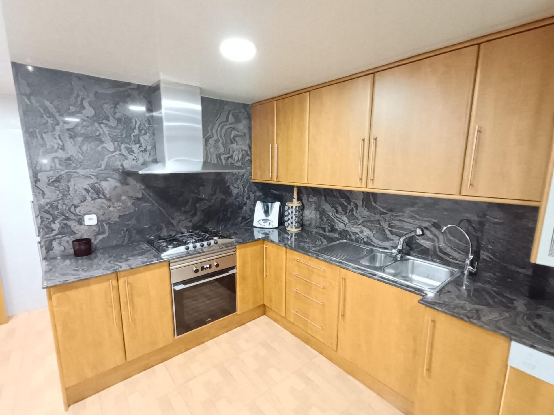 Kitchen of Flat for sale in Sabadell  with Balcony