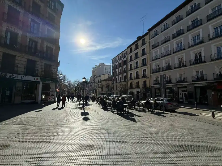 Exterior view of Commercial properties for rent in Madrid