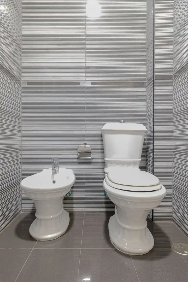 Baño de Casa o chalet en venta en Benalmádena con Aire acondicionado, Terraza y Piscina