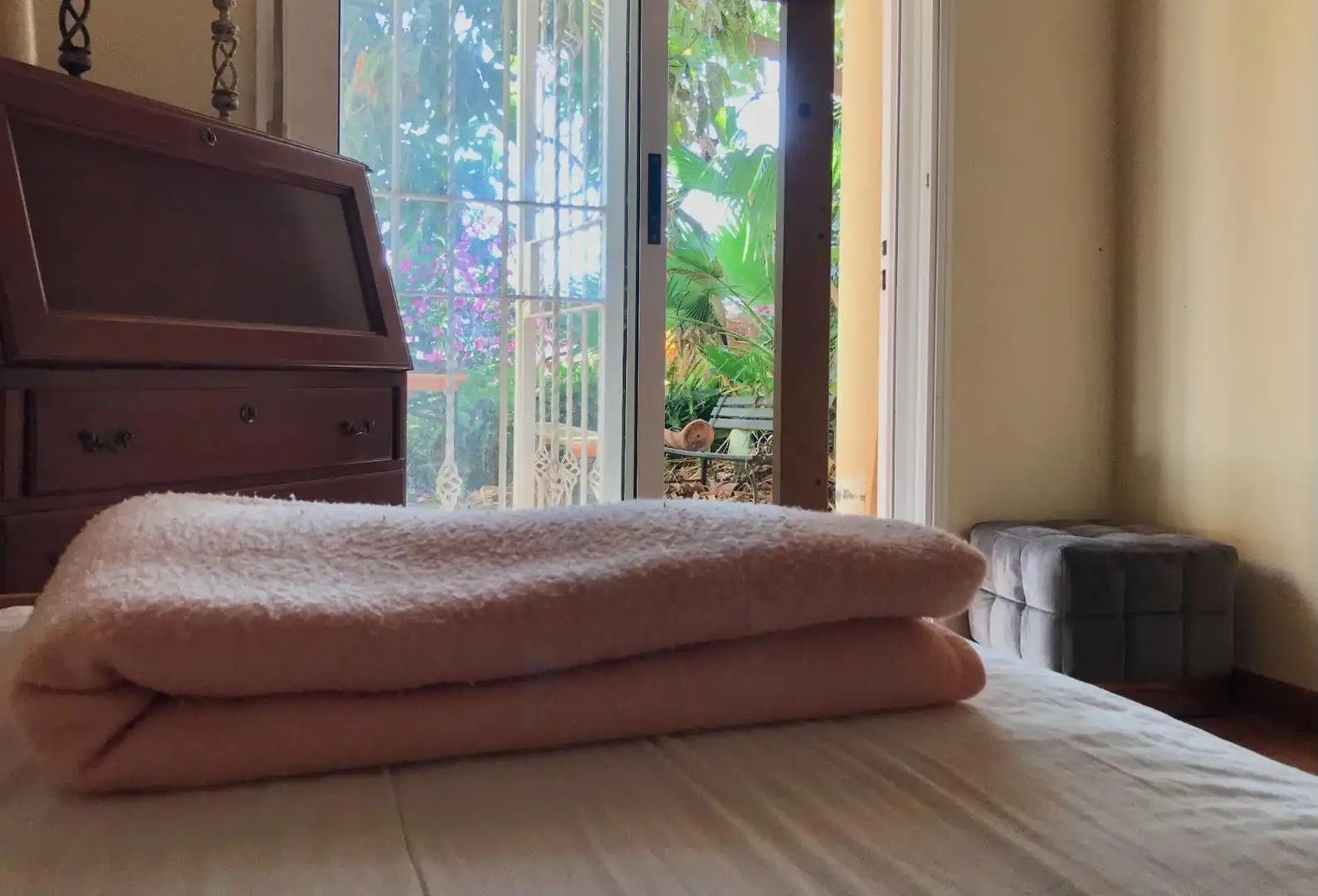 Schlafzimmer von Einfamilien-Reihenhaus zur Miete in El Rosario mit Privatgarten, Terrasse und Möbliert