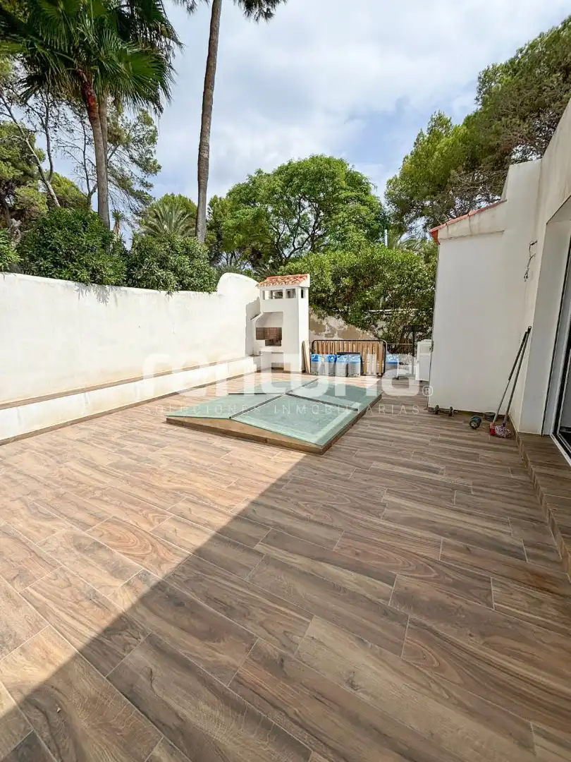 Terraza de Ático en venta en Moraira con Aire acondicionado, Calefacción y Jardín privado
