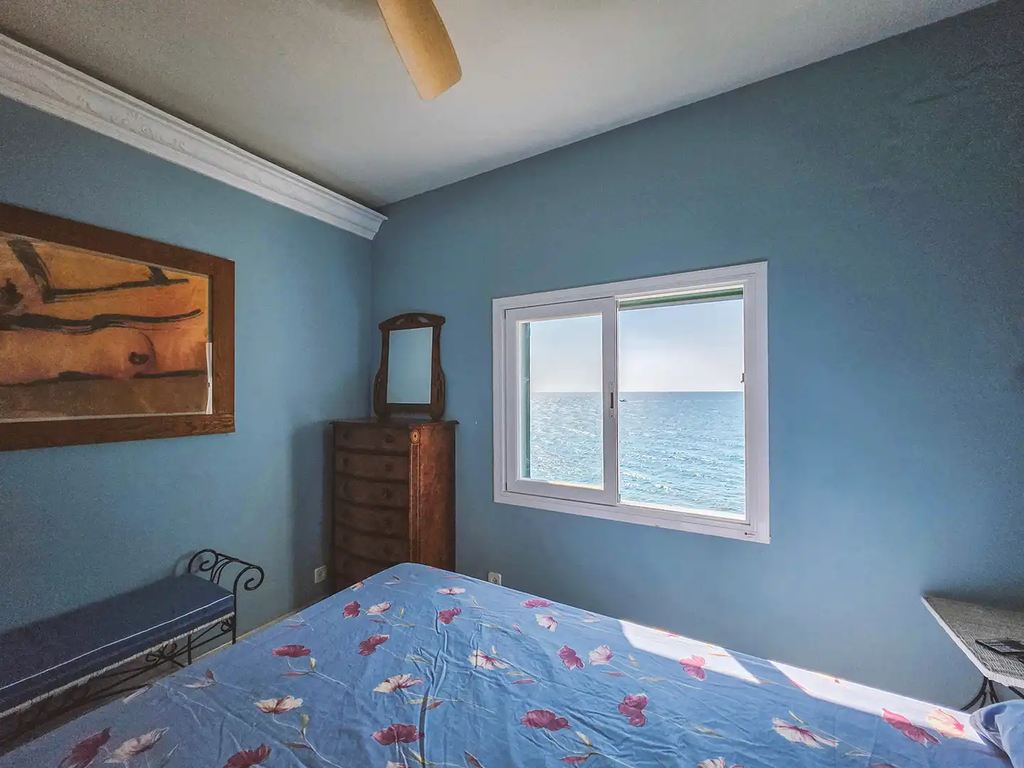 Bedroom of Flat for rent in Sant Pol de Mar  with Furnished, Oven and Washing machine