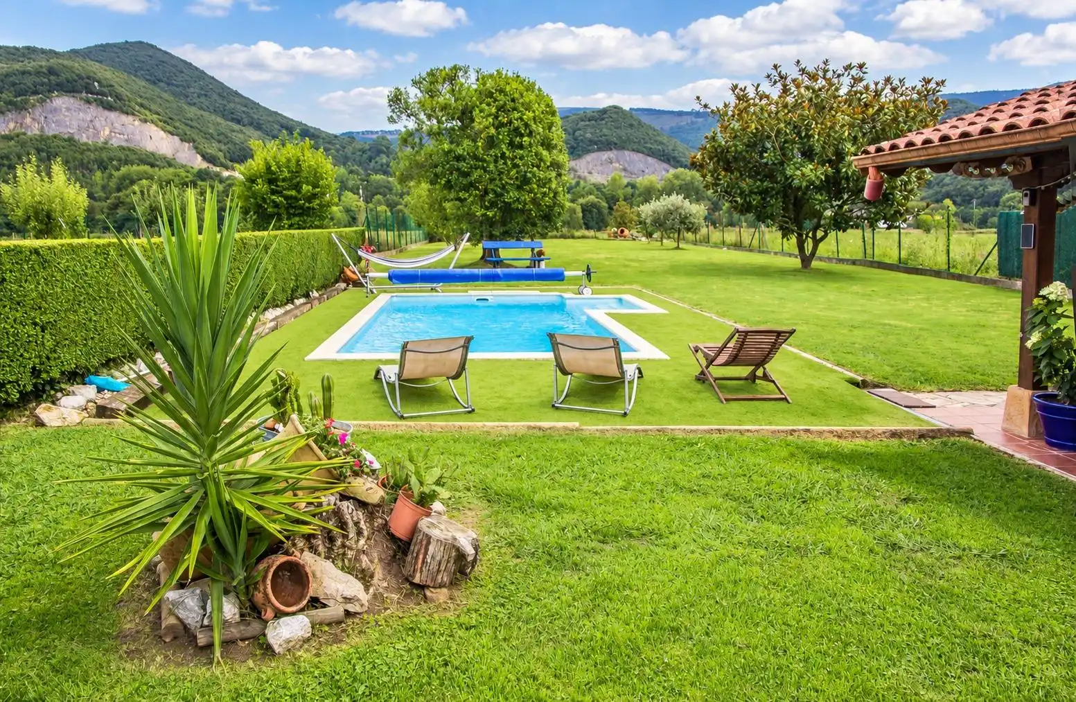 Swimming pool of Houses for sale in Liendo  with Heating, Private garden and Swimming Pool